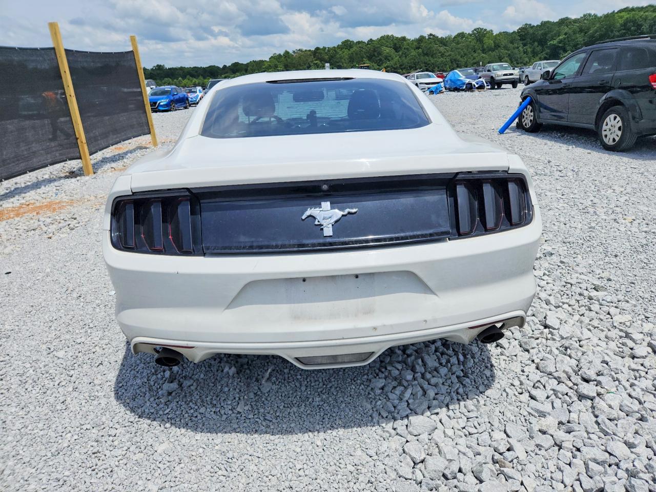 2015 Ford Mustang Белый vin: 1FA6P8AM4F5379852