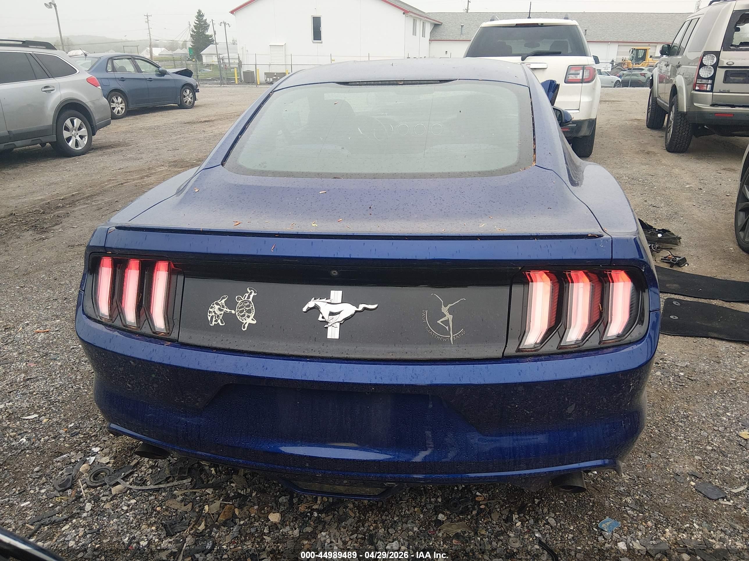 2015 Ford Mustang V6 Blue vin: 1FA6P8AM5F5417606