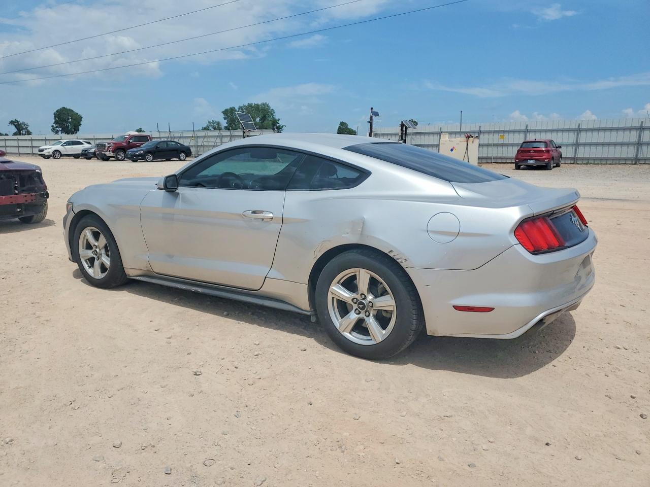 2015 Ford Mustang Silver vin: 1FA6P8AM6F5344908