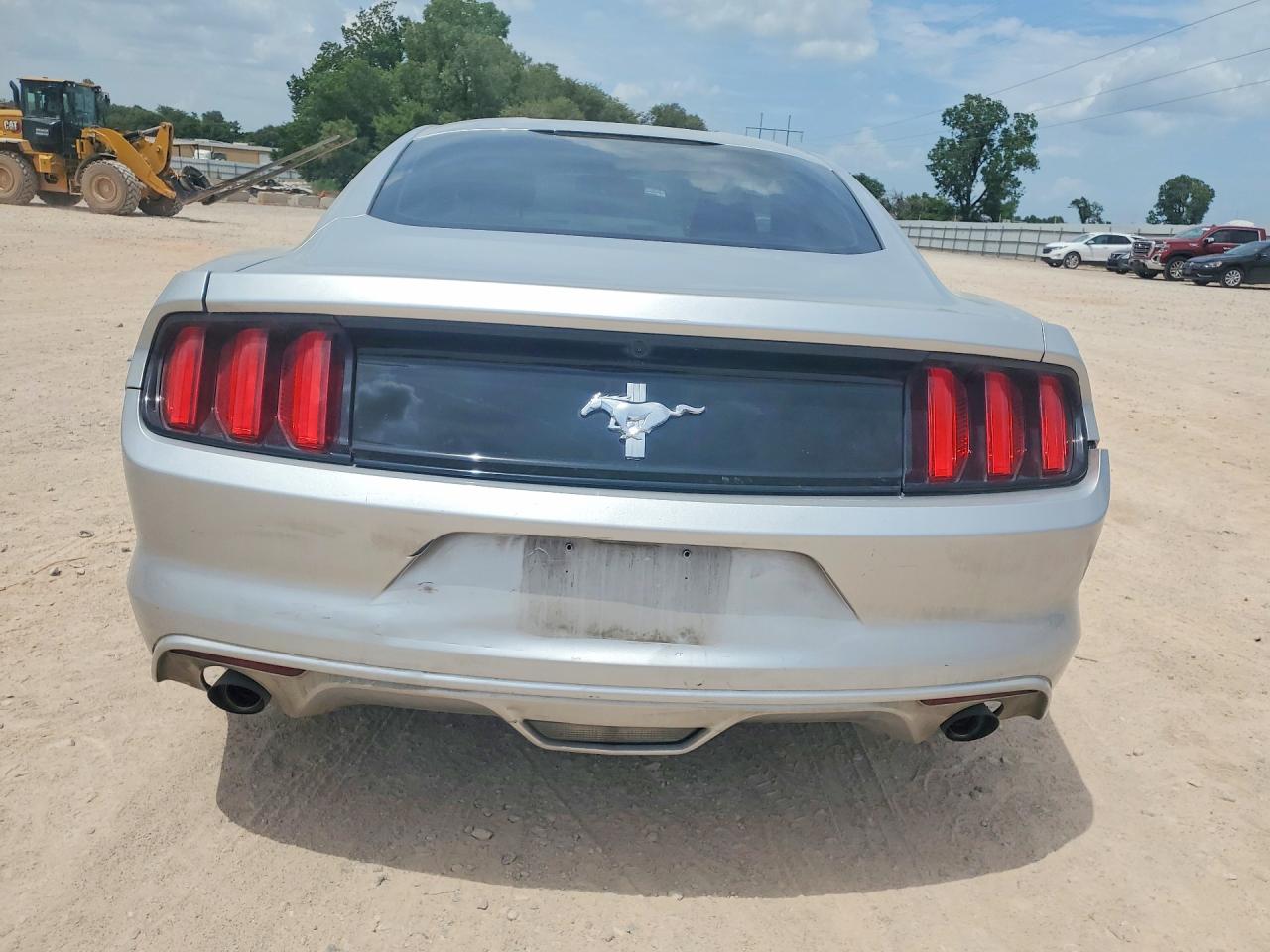 2015 Ford Mustang Silver vin: 1FA6P8AM6F5344908