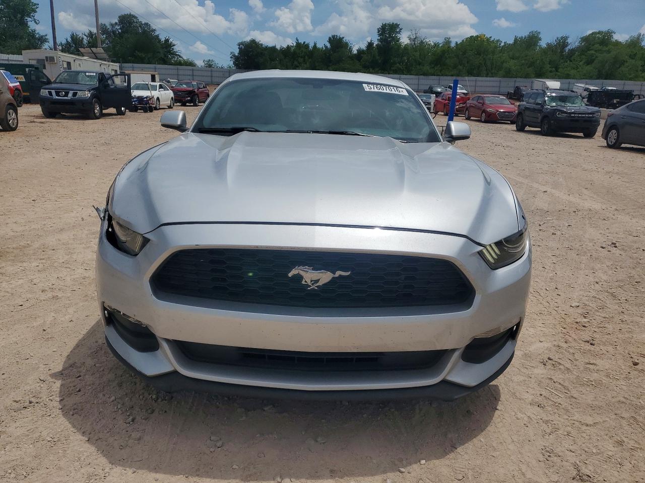 2015 Ford Mustang Silver vin: 1FA6P8AM6F5344908