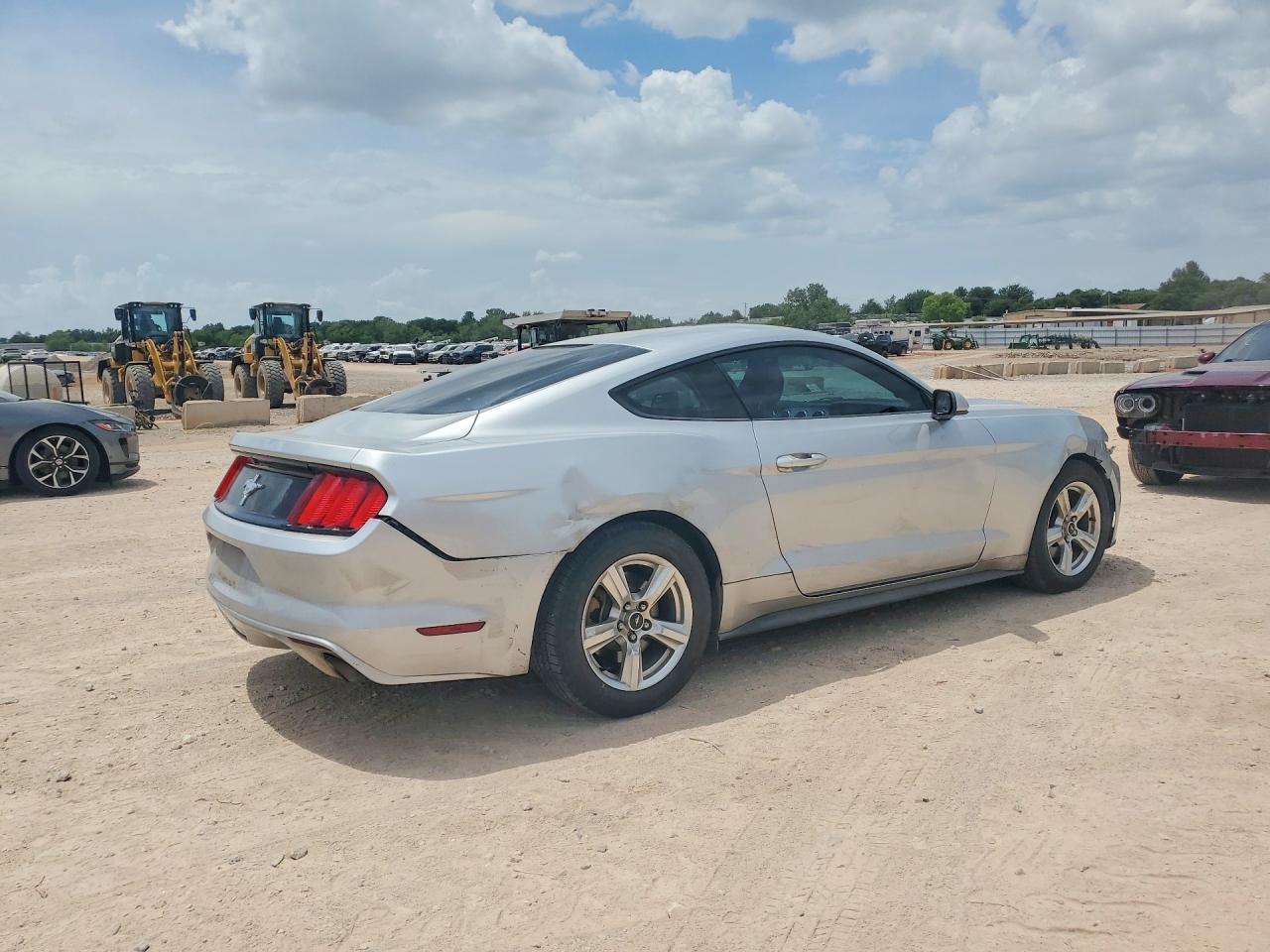 2015 Ford Mustang Silver vin: 1FA6P8AM6F5344908