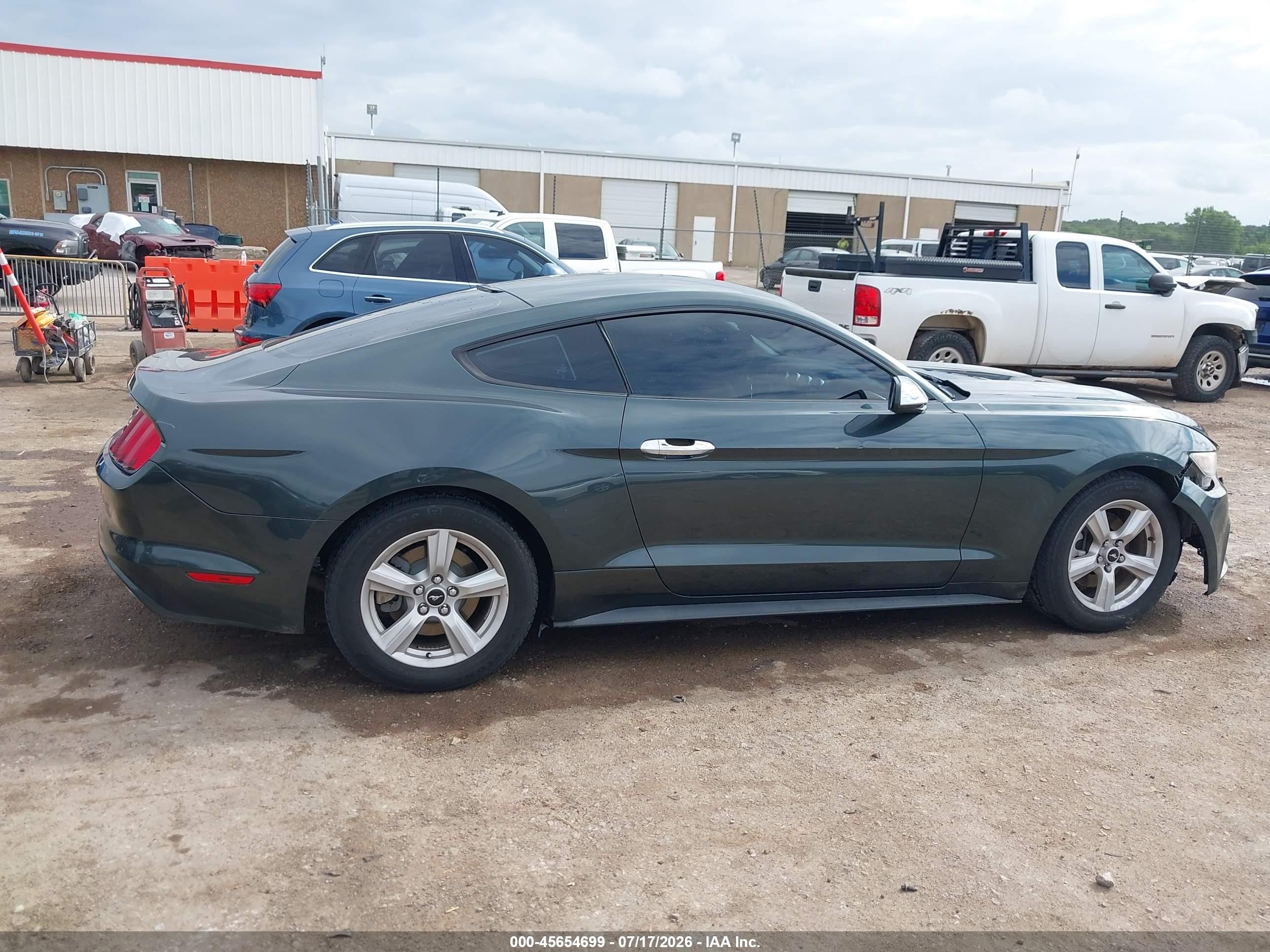 2015 Ford Mustang V6 Green vin: 1FA6P8AM6F5403228