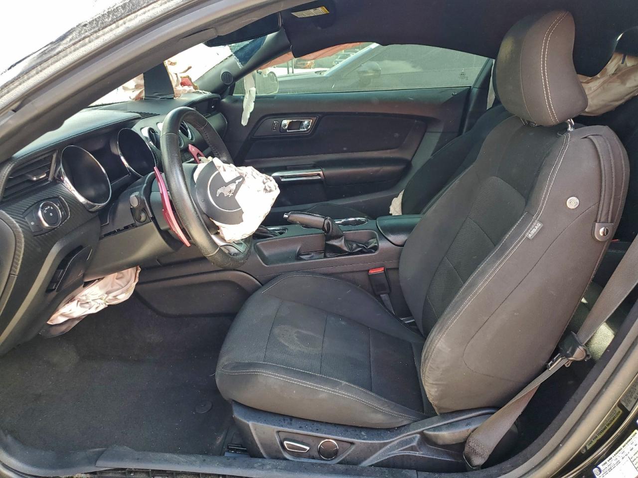 2015 Ford Mustang Черный vin: 1FA6P8AM7F5309178