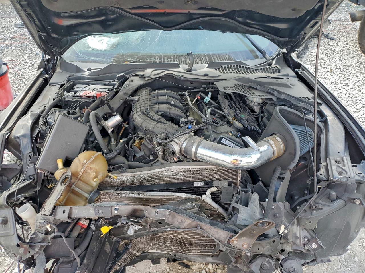 2015 Ford Mustang Черный vin: 1FA6P8AM7F5309178