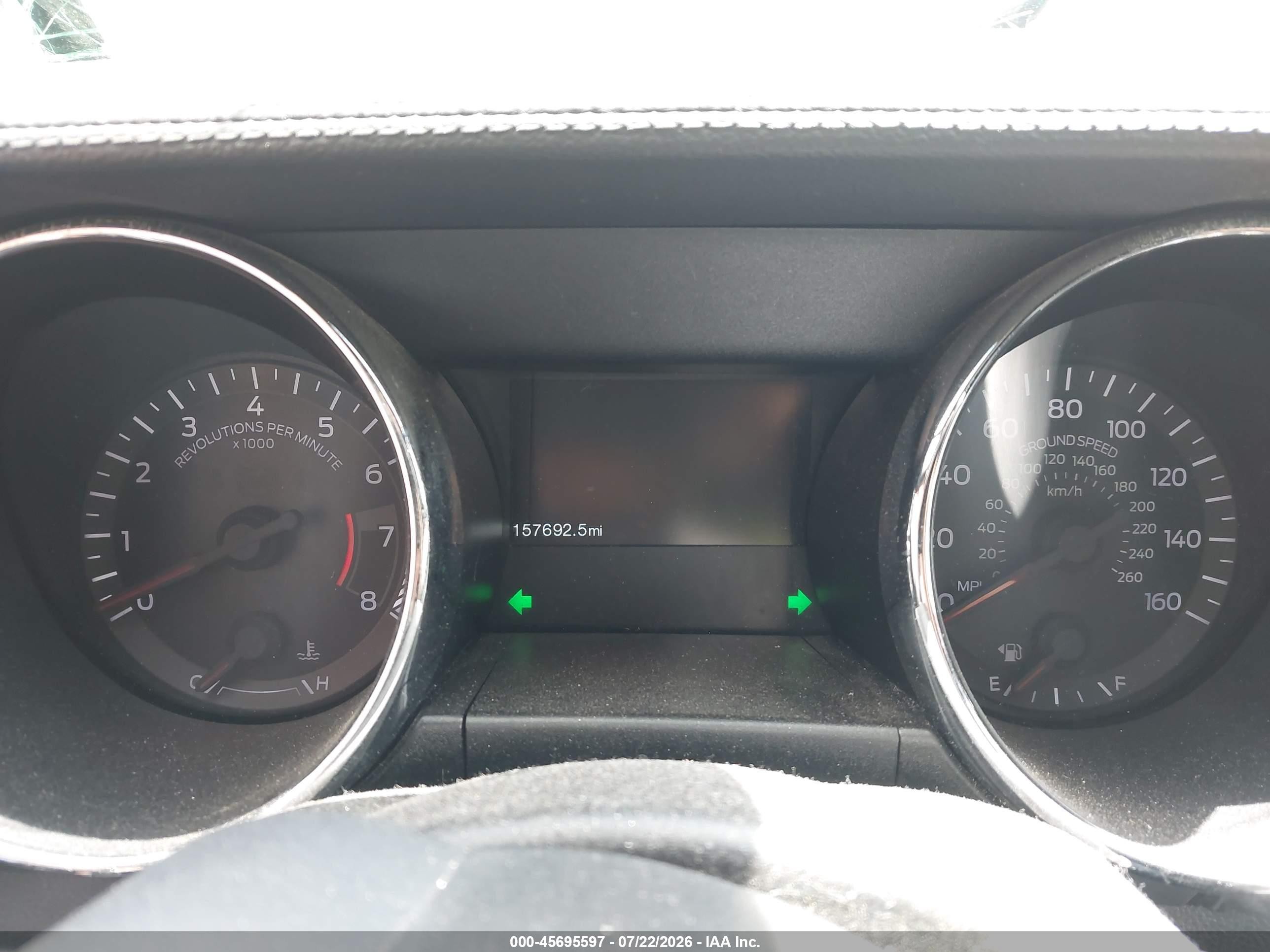 2015 Ford Mustang V6 Blue vin: 1FA6P8AM7F5348241
