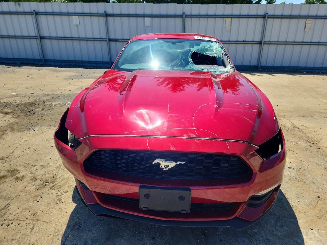 2015 Ford Mustang Red vin: 1FA6P8AM7F5384754