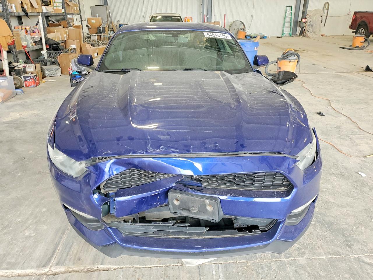 2015 Ford Mustang Blue vin: 1FA6P8AM7F5386181
