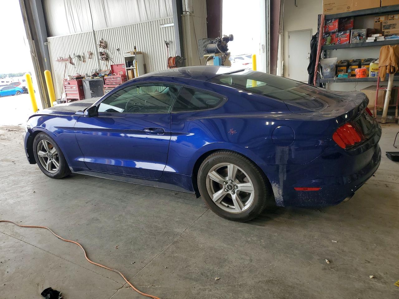 2015 Ford Mustang Blue vin: 1FA6P8AM7F5386181