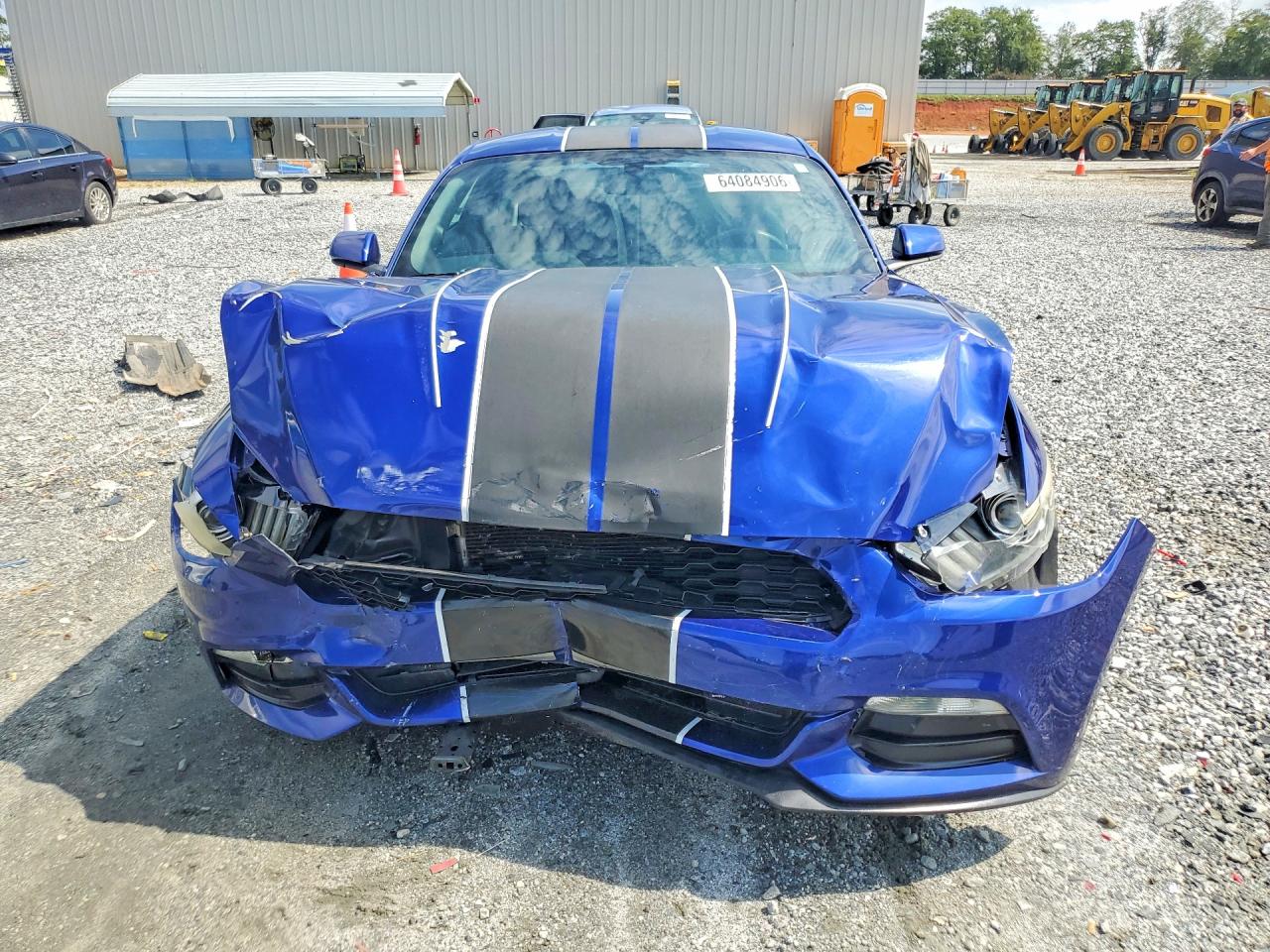 2015 Ford Mustang Blue vin: 1FA6P8AM7F5402783