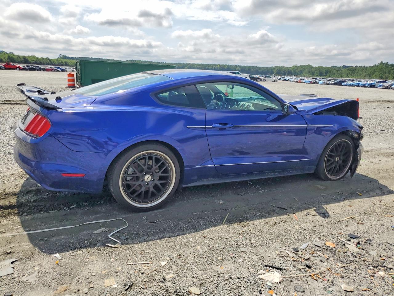 2015 Ford Mustang Blue vin: 1FA6P8AM7F5402783