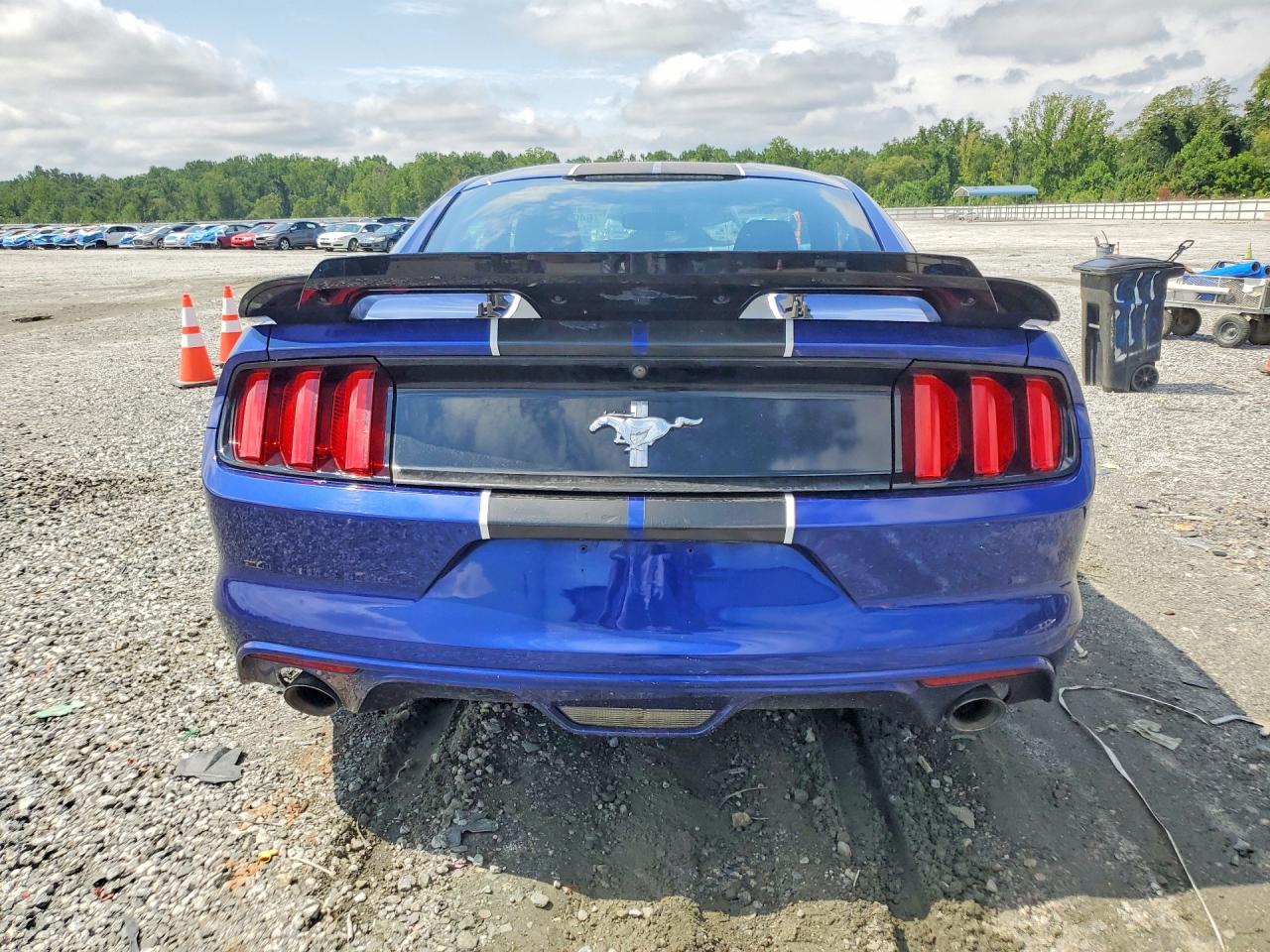 2015 Ford Mustang Blue vin: 1FA6P8AM7F5402783