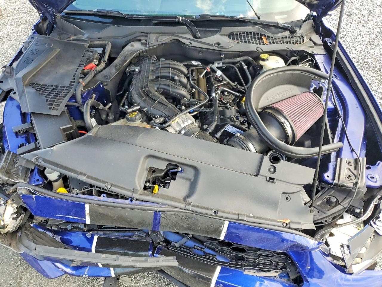 2015 Ford Mustang Blue vin: 1FA6P8AM7F5402783