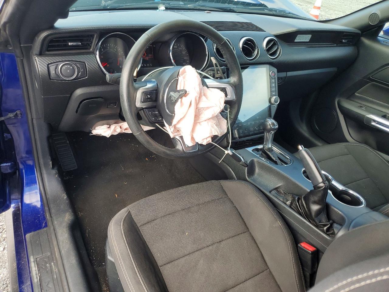 2015 Ford Mustang Blue vin: 1FA6P8AM7F5402783
