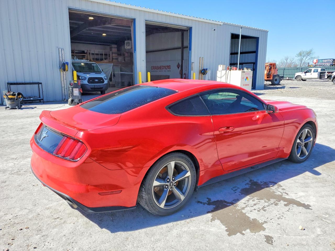 2015 Ford Mustang Красный vin: 1FA6P8AM7F5429546