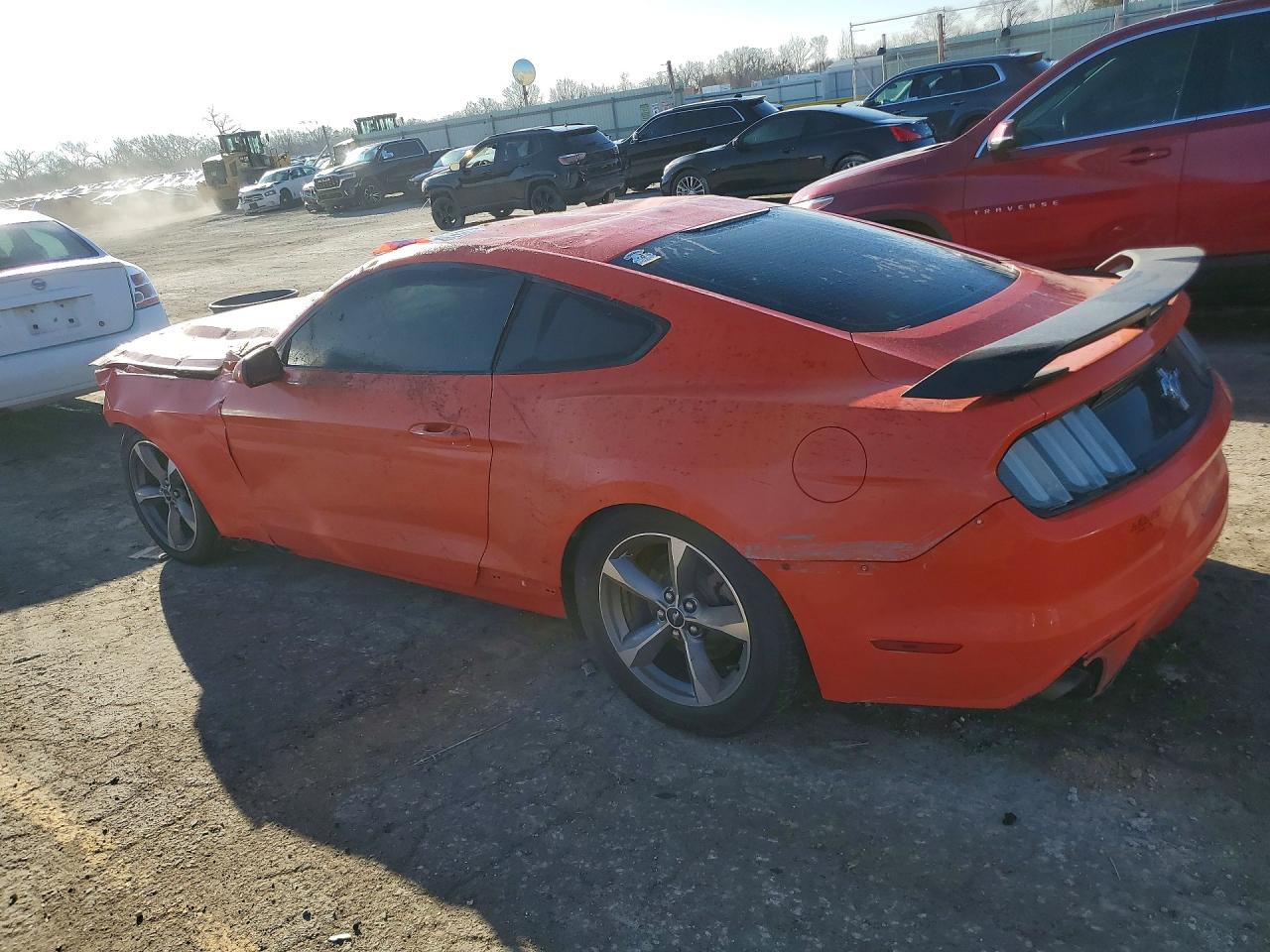 2016 Ford Mustang Orange vin: 1FA6P8AM7G5227307