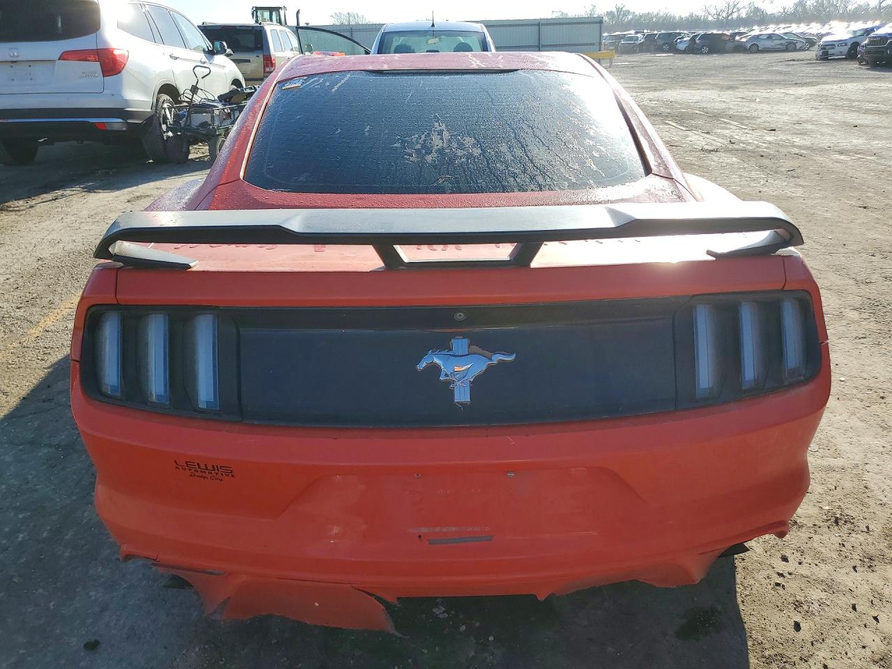 2016 Ford Mustang Orange vin: 1FA6P8AM7G5227307