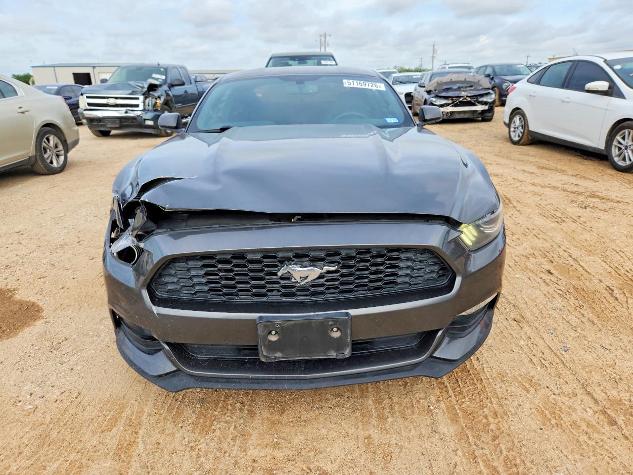 2017 Ford Mustang Gray vin: 1FA6P8AM7H5272054