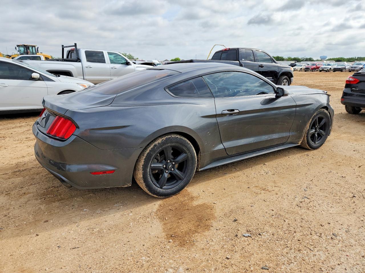 2017 Ford Mustang Gray vin: 1FA6P8AM7H5272054