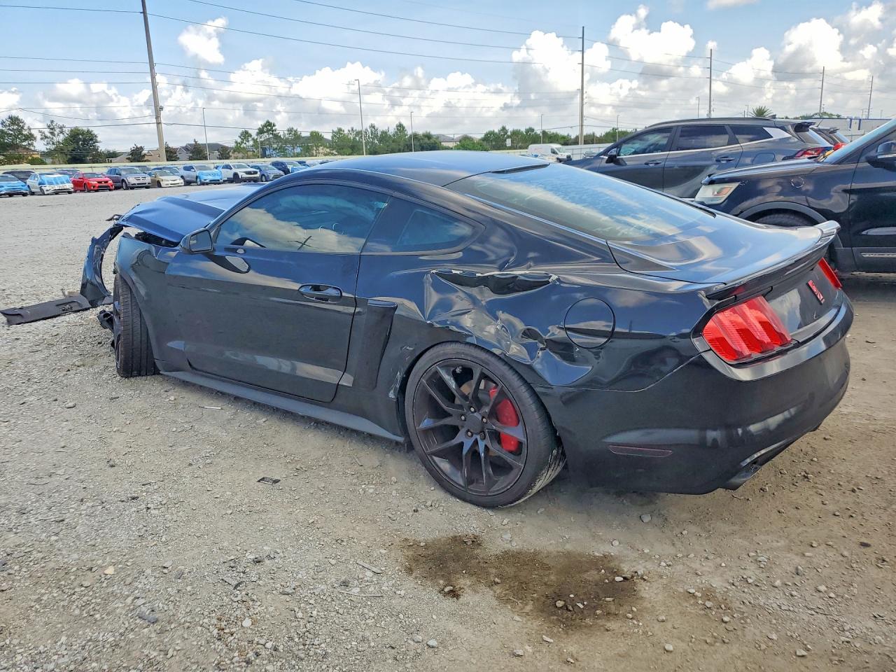 2015 Ford Mustang Black vin: 1FA6P8AM8F5305043