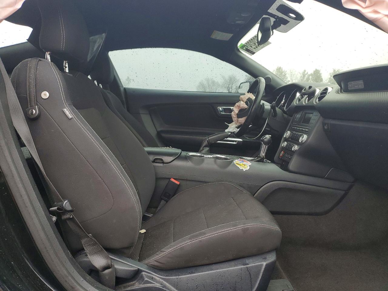 2015 Ford Mustang Black vin: 1FA6P8AM8F5321694