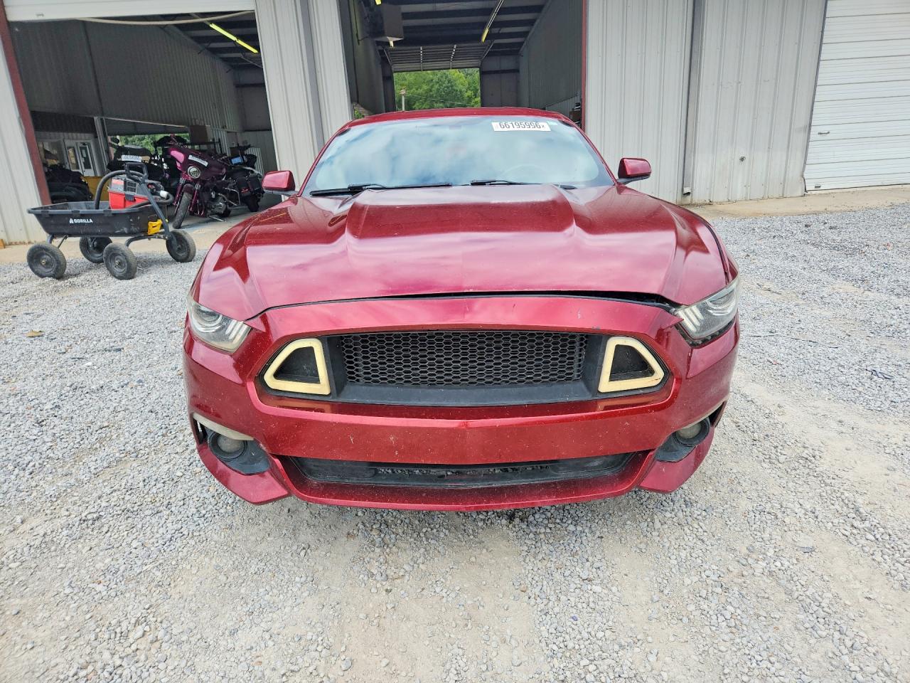 2015 Ford Mustang Maroon vin: 1FA6P8AM8F5335904