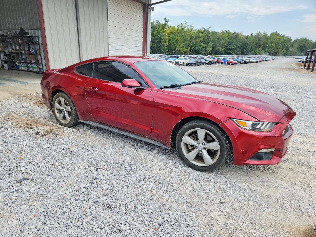 2015 Ford Mustang Maroon vin: 1FA6P8AM8F5335904