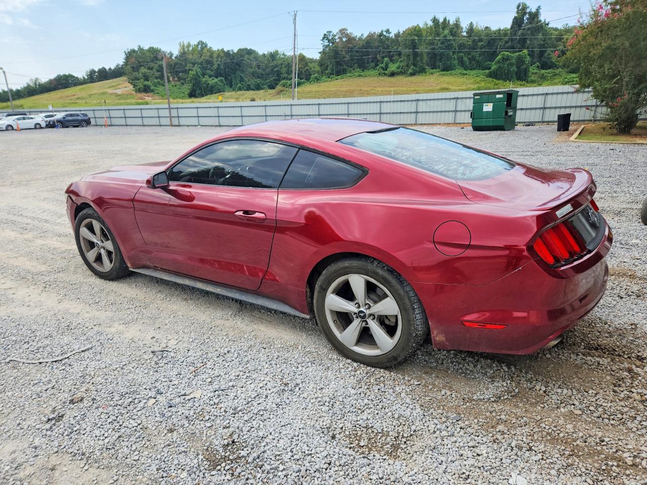 2015 Ford Mustang Maroon vin: 1FA6P8AM8F5335904