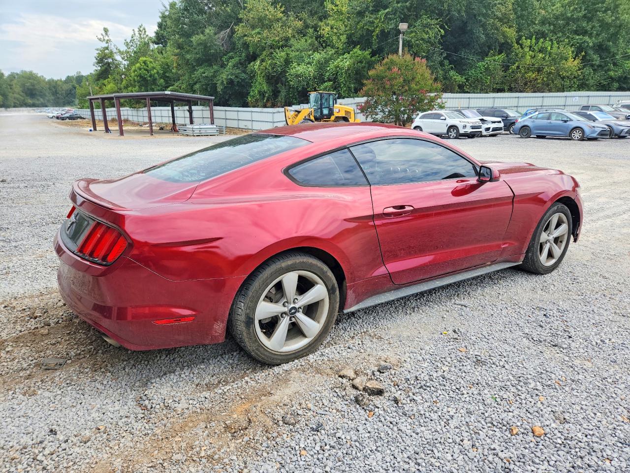 2015 Ford Mustang Maroon vin: 1FA6P8AM8F5335904