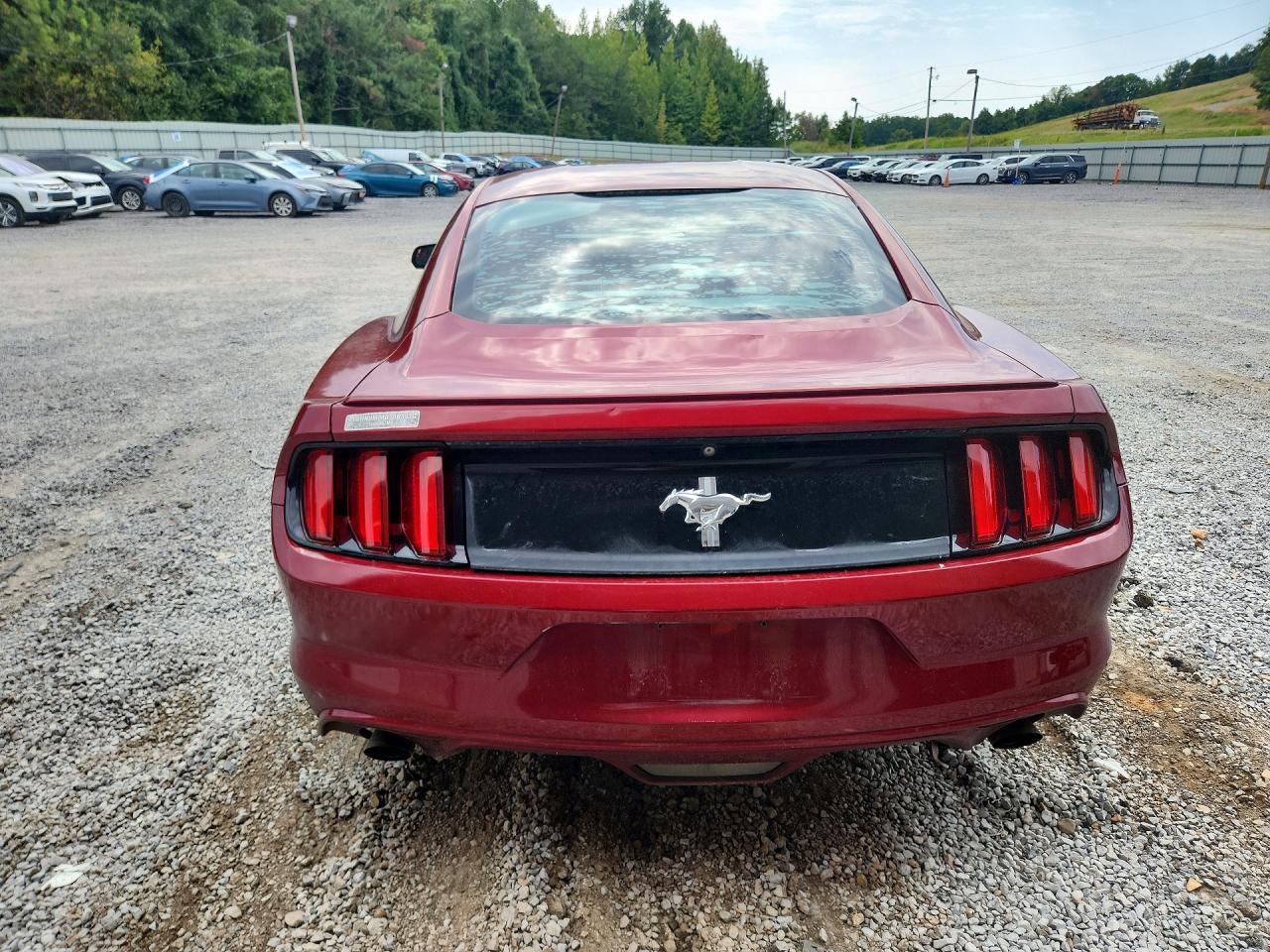 2015 Ford Mustang Maroon vin: 1FA6P8AM8F5335904