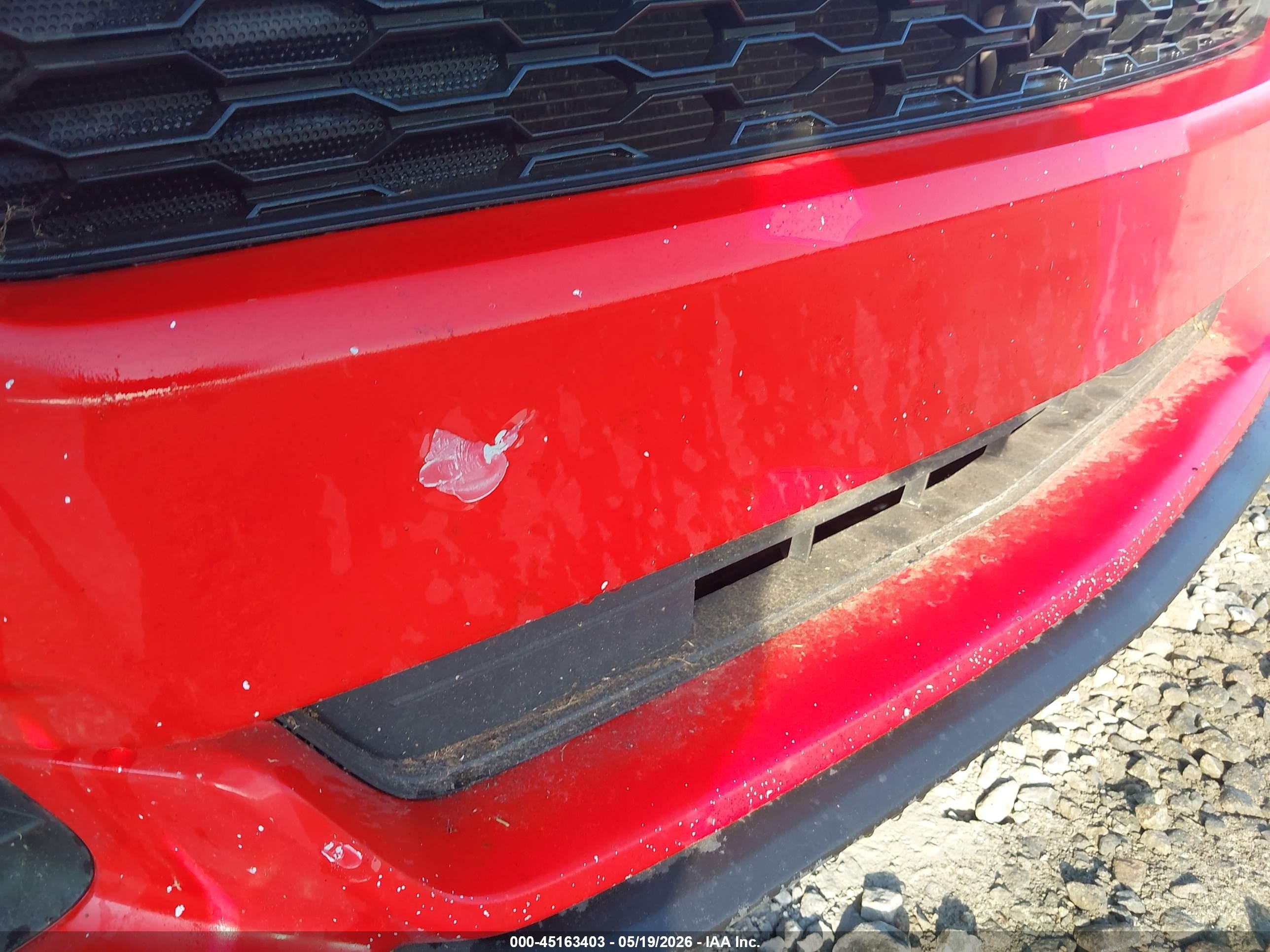 2015 Ford Mustang V6 Красный vin: 1FA6P8AM8F5340570