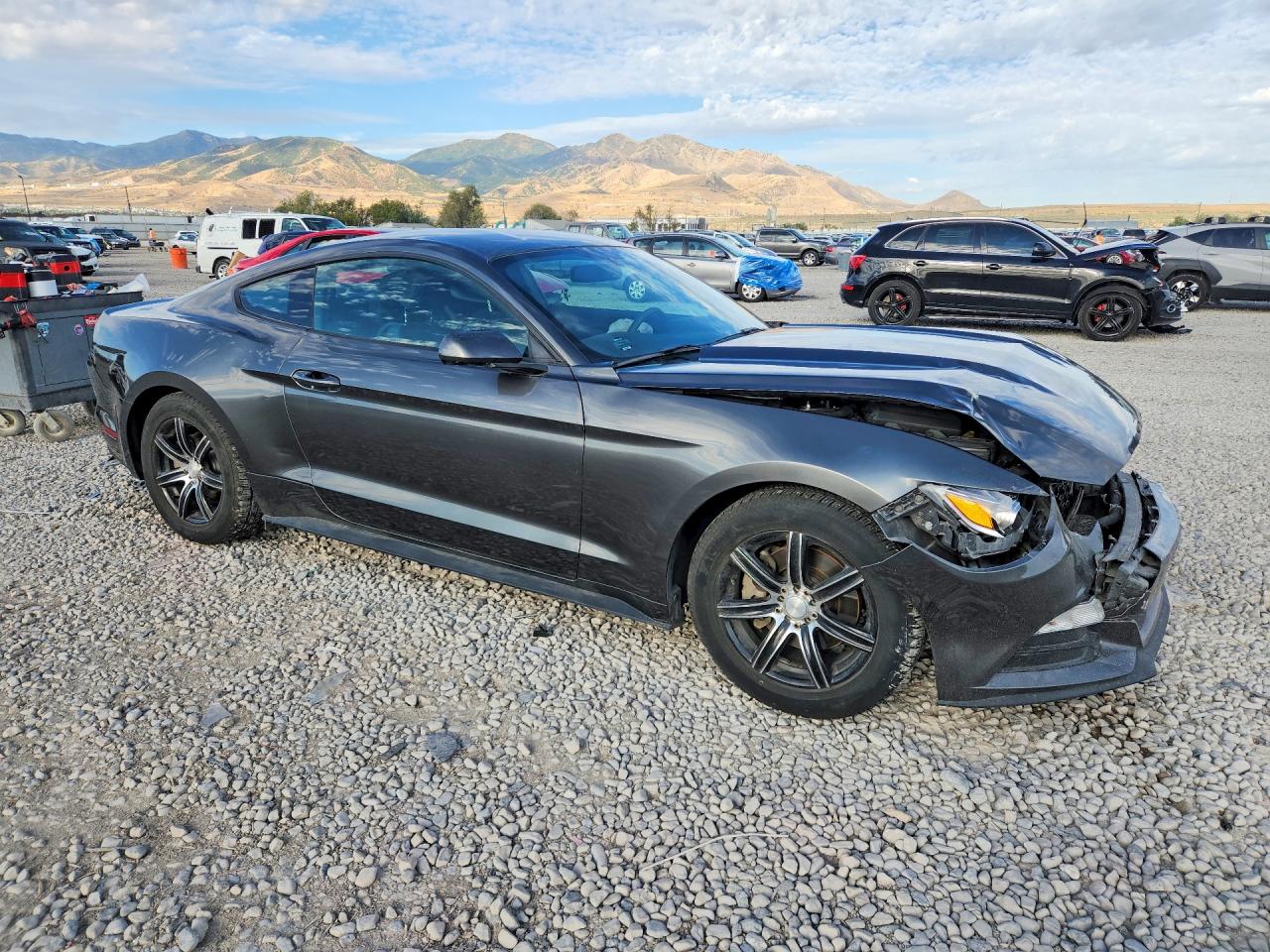 2015 Ford Mustang Серый vin: 1FA6P8AM8F5395911