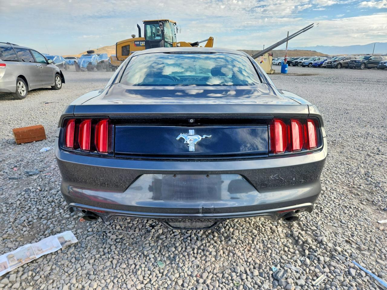 2015 Ford Mustang Серый vin: 1FA6P8AM8F5395911