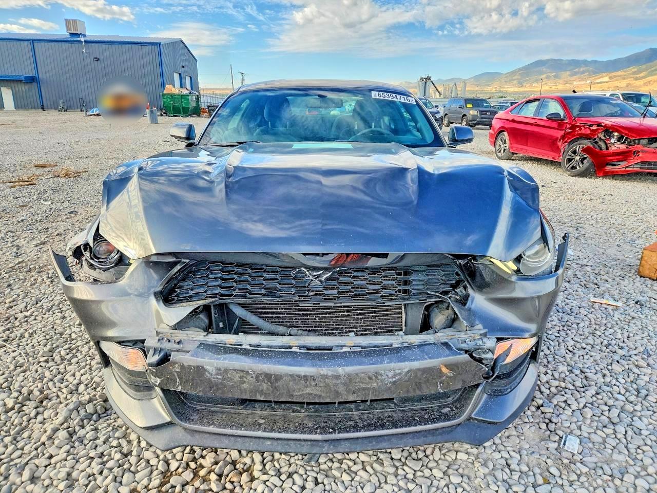 2015 Ford Mustang Серый vin: 1FA6P8AM8F5395911