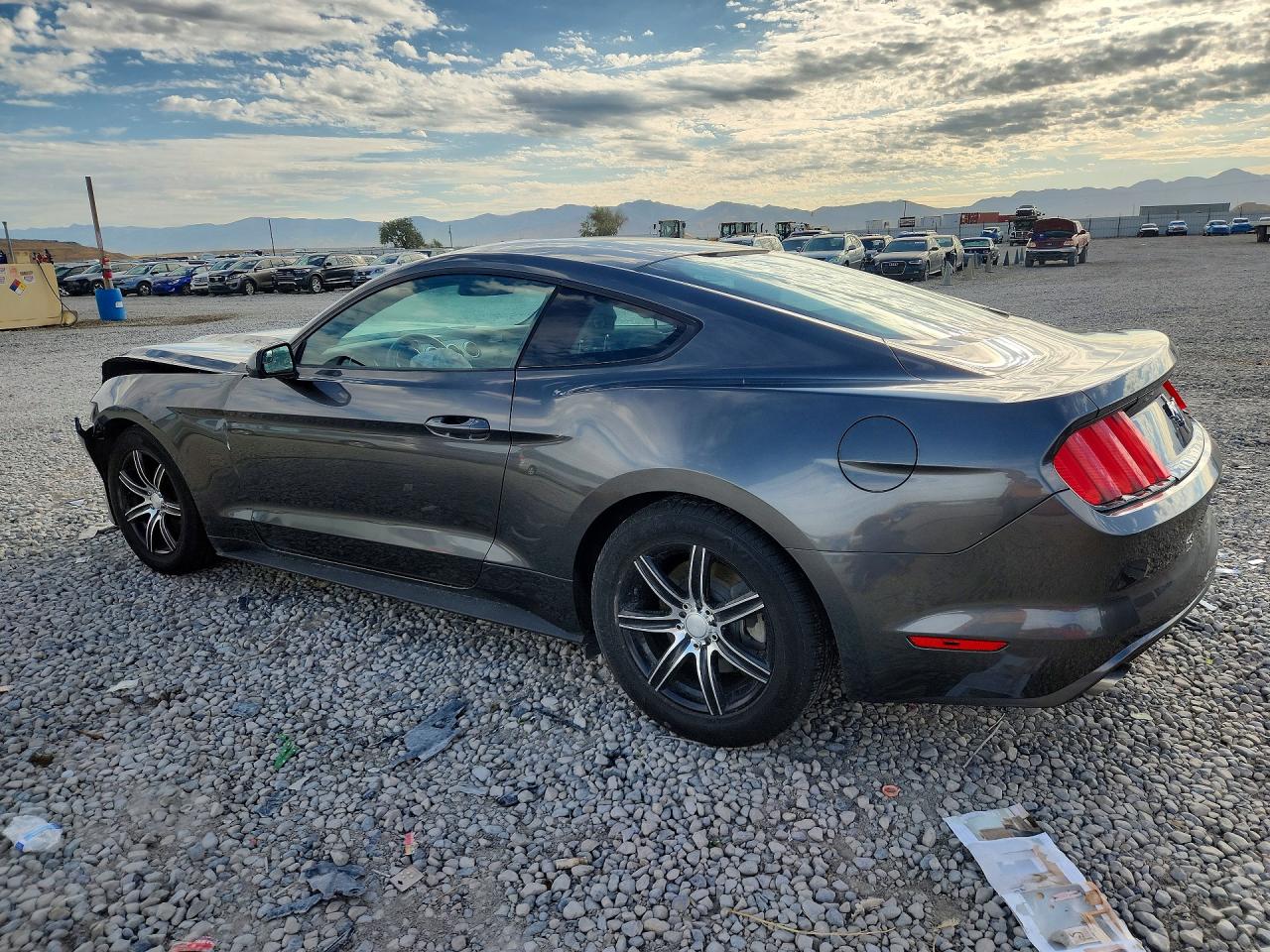 2015 Ford Mustang Серый vin: 1FA6P8AM8F5395911