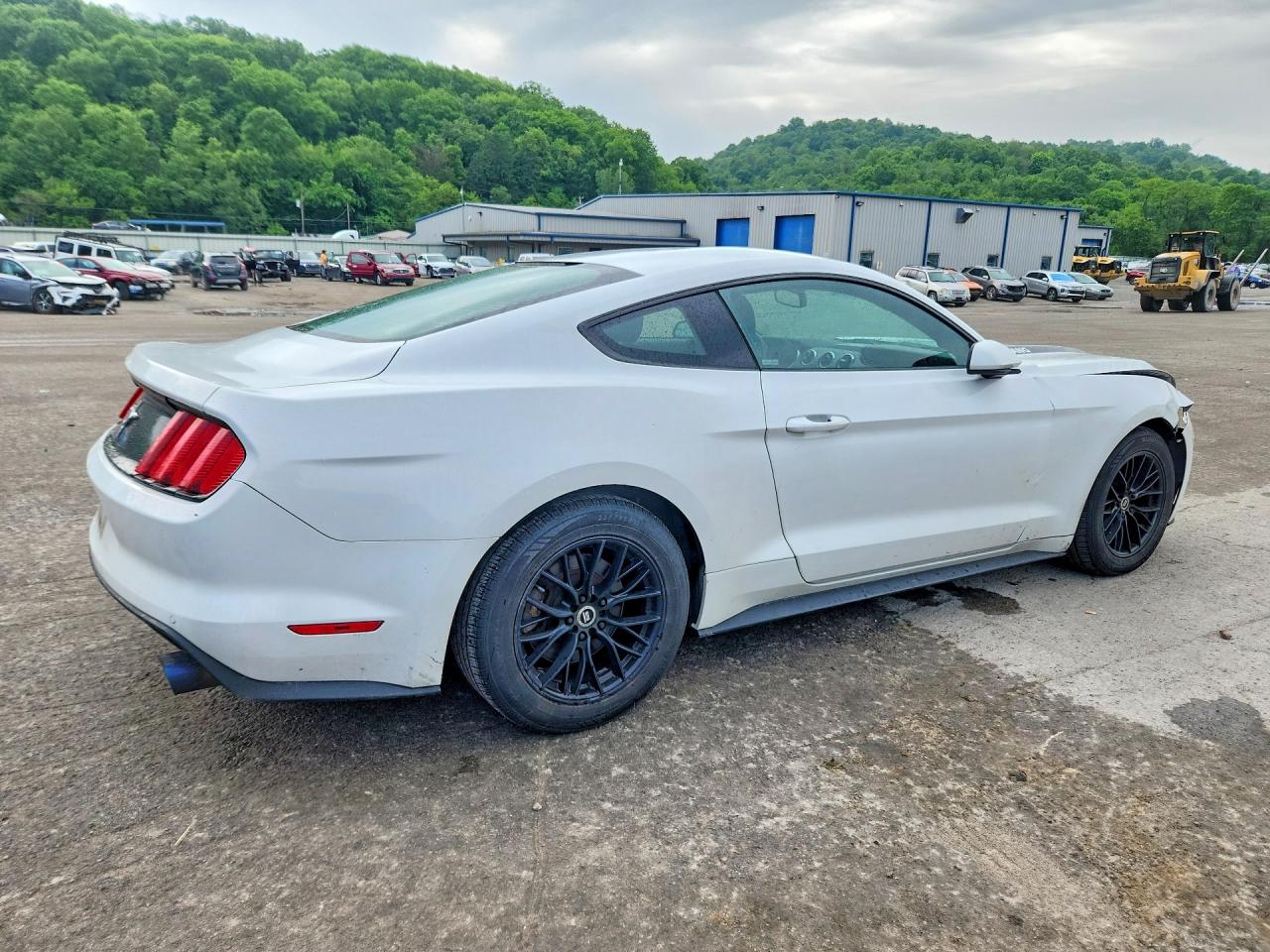 2017 Ford Mustang White vin: 1FA6P8AM8H5244568