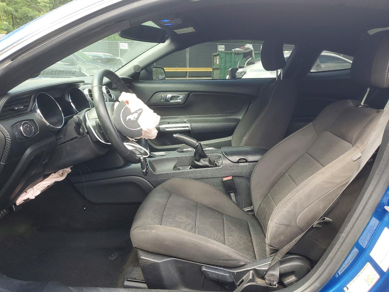 2017 Ford Mustang Blue vin: 1FA6P8AM8H5275478