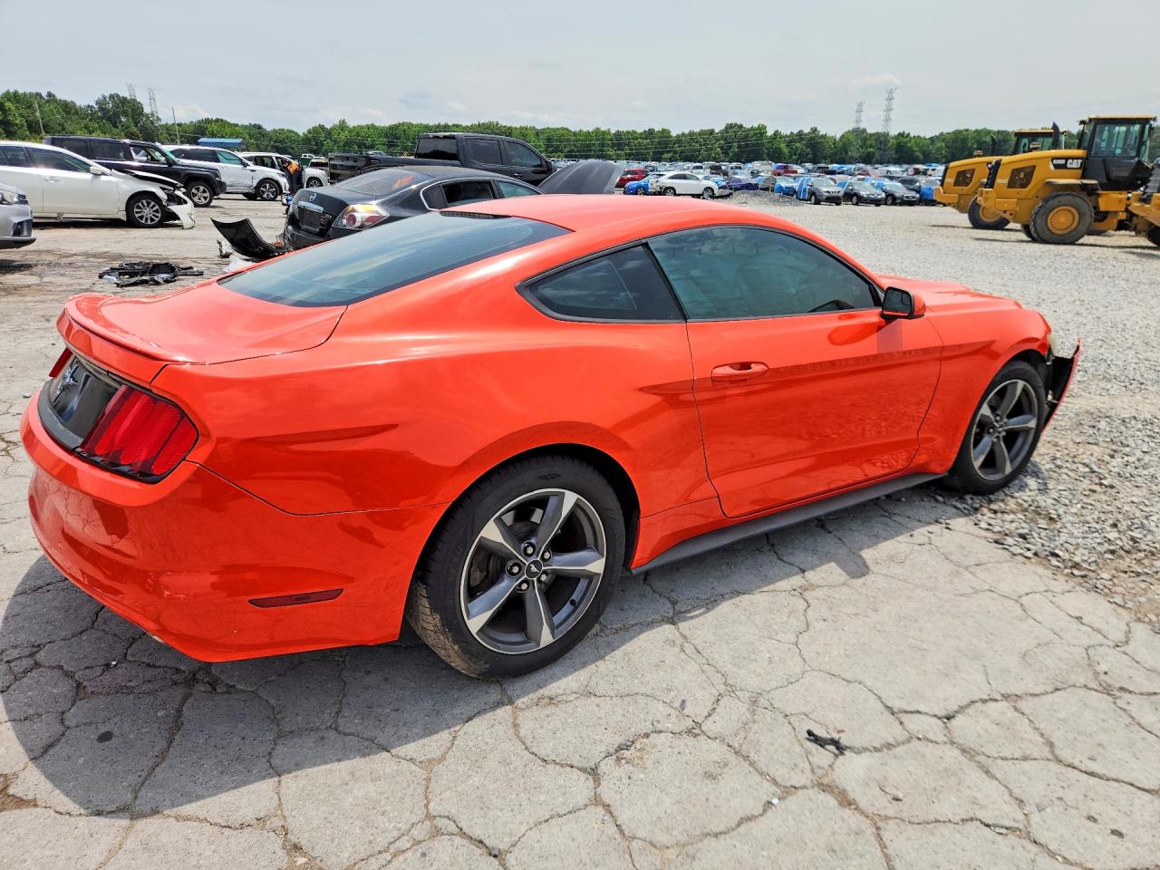 2015 Ford Mustang Orange vin: 1FA6P8AM9F5315029