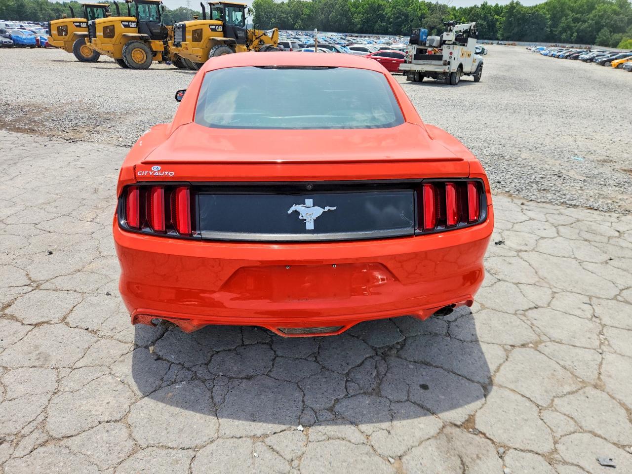 2015 Ford Mustang Orange vin: 1FA6P8AM9F5315029