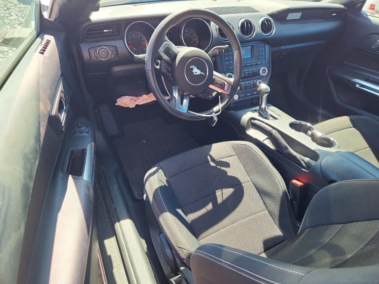 2015 Ford Mustang Silver vin: 1FA6P8AM9F5328590