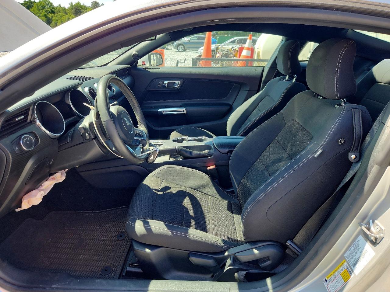 2015 Ford Mustang Silver vin: 1FA6P8AM9F5328590