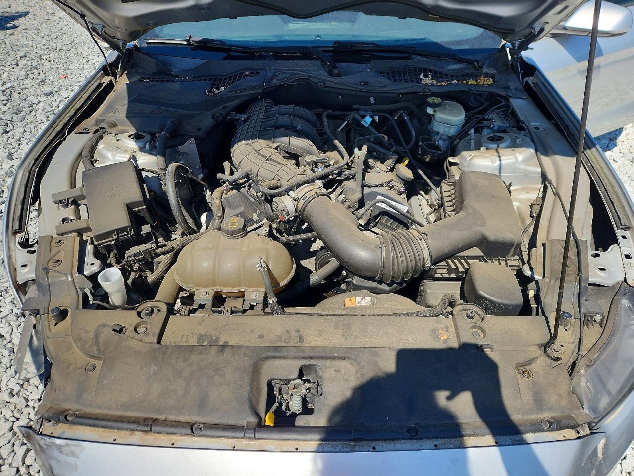 2015 Ford Mustang Silver vin: 1FA6P8AM9F5328590