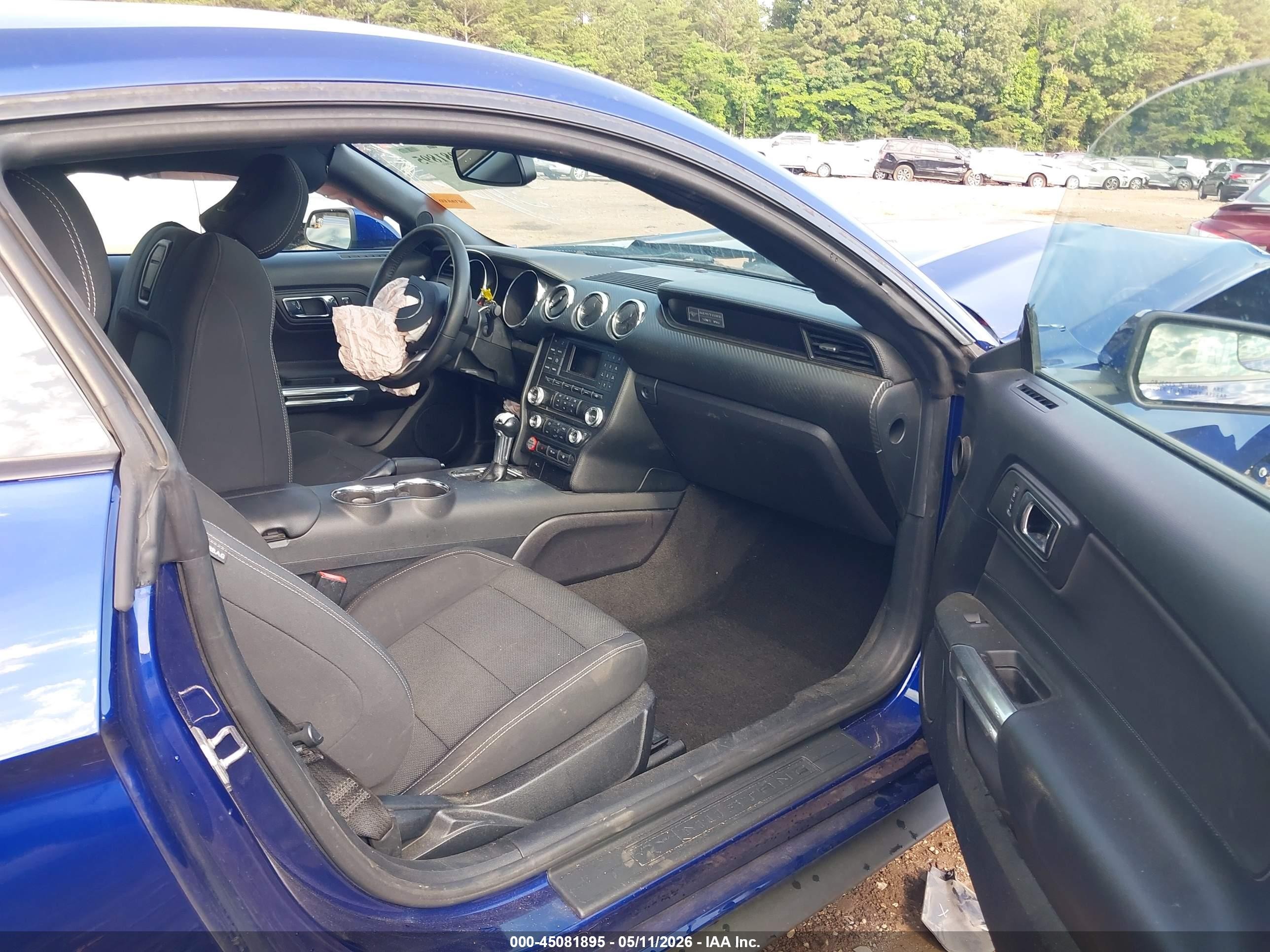 2015 Ford Mustang V6 Blue vin: 1FA6P8AM9F5391737