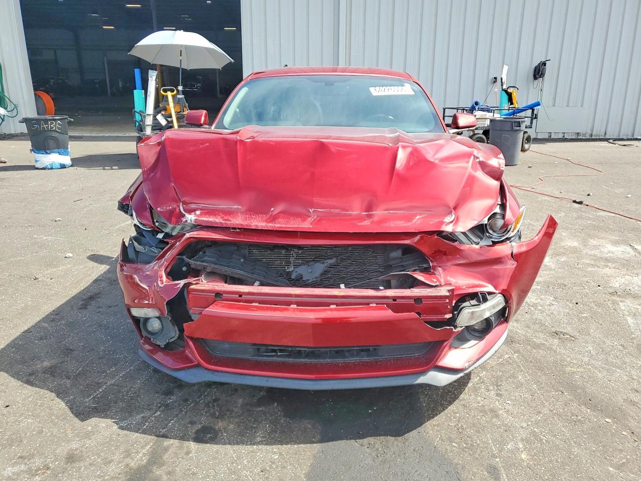2015 Ford Mustang Red vin: 1FA6P8AMXF5346662