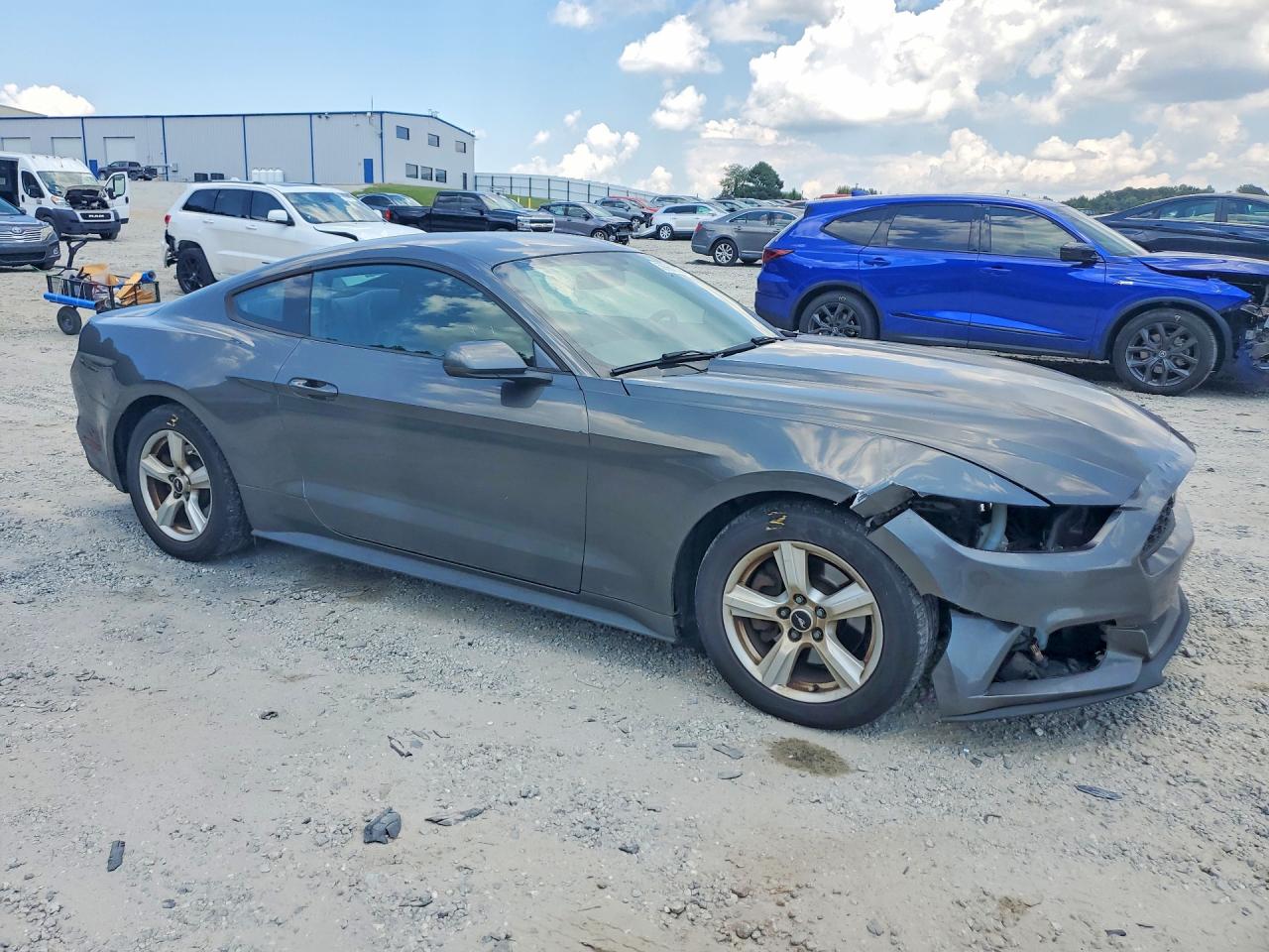 2015 Ford Mustang Black vin: 1FA6P8AMXF5373571