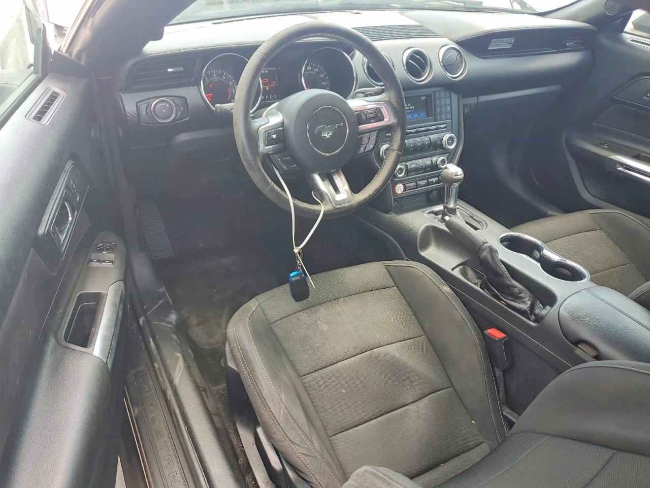 2015 Ford Mustang Black vin: 1FA6P8AMXF5373571