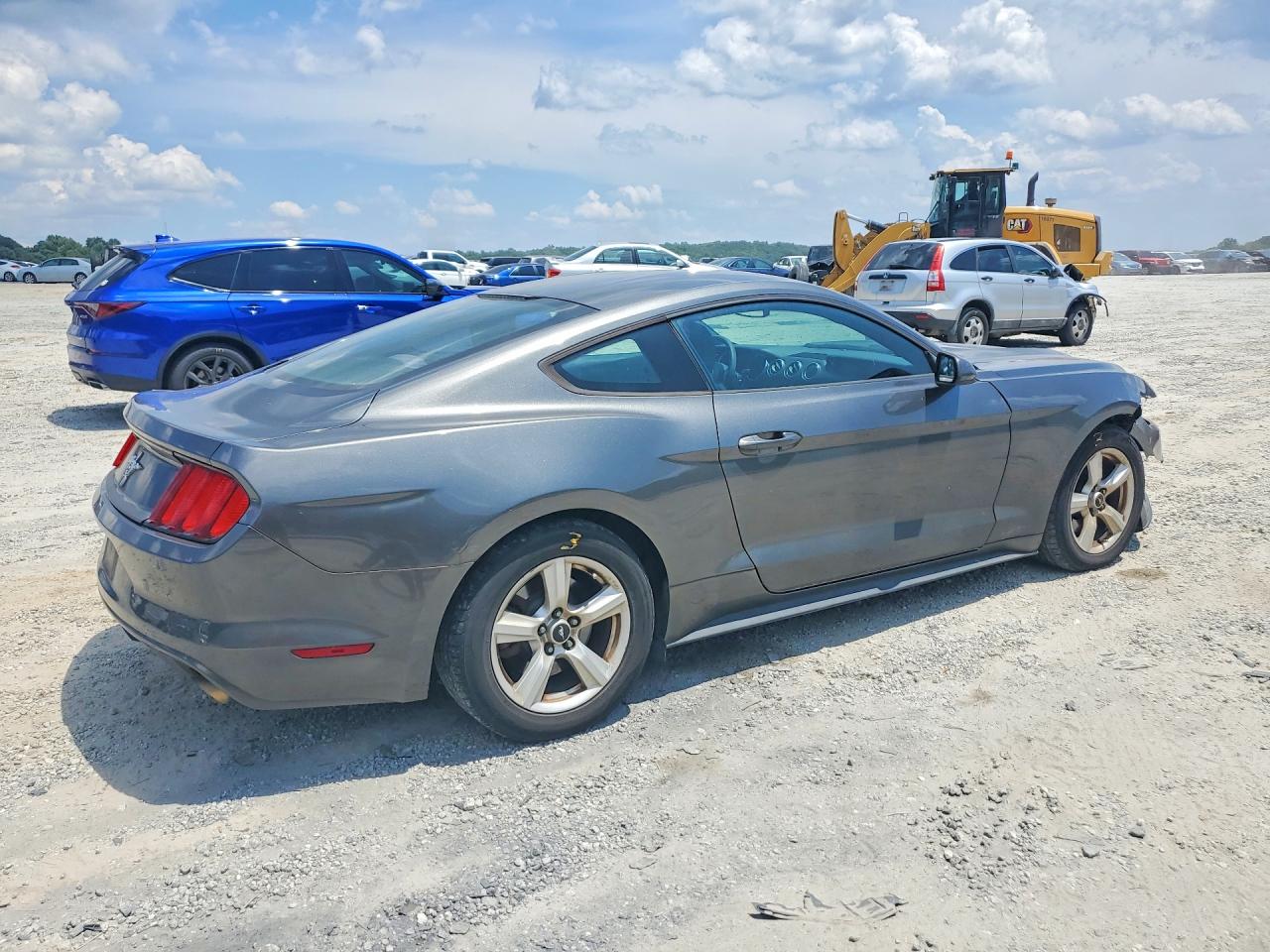 2015 Ford Mustang Black vin: 1FA6P8AMXF5373571