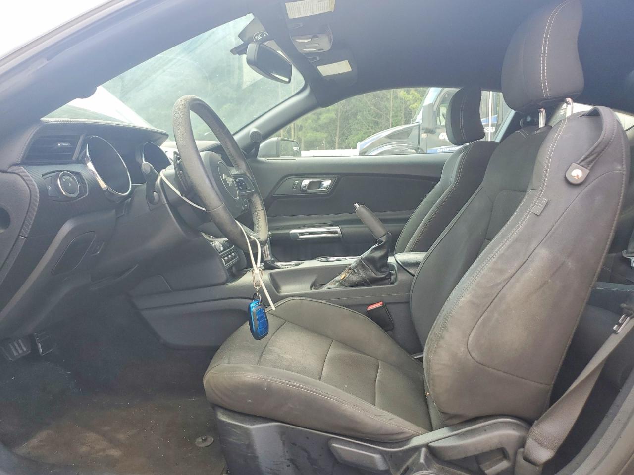 2015 Ford Mustang Black vin: 1FA6P8AMXF5373571