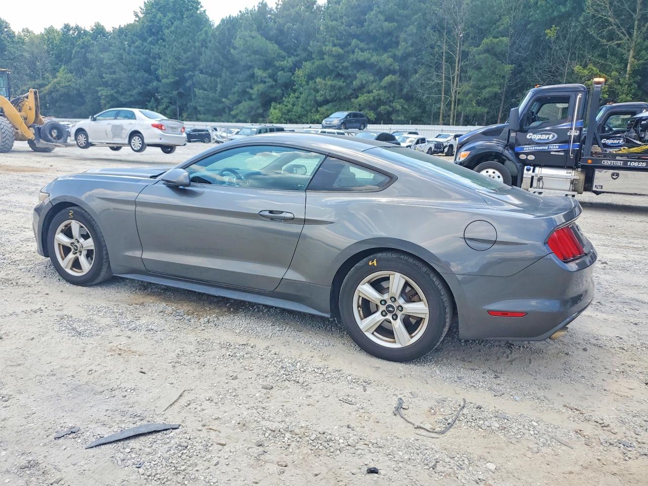 2015 Ford Mustang Black vin: 1FA6P8AMXF5373571