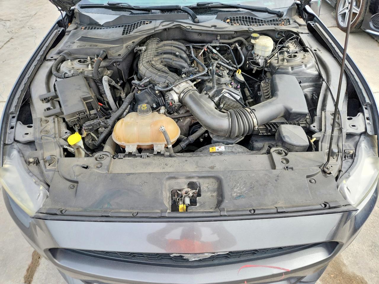 2015 Ford Mustang Gray vin: 1FA6P8AMXF5386322
